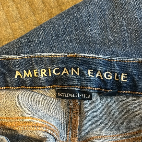 American Eagle curvy high rise jegging crop size 10 regular - Picture 6 of 7